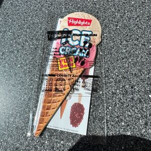 Highlights Summer Fun Ice Cream Book Braums Kids Meal Toy Scratch Sniff Sealed